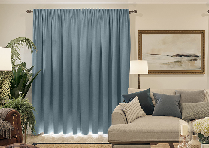Roslin (Blackout), Tranquil Blue - Made to Measure Curtains - Image 7